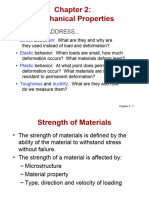 Chapter 2a Mechanical Property