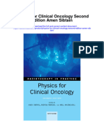 Download Physics For Clinical Oncology Second Edition Amen Sibtain all chapter