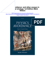 Download Physics Avoidance And Other Essays In Conceptual Strategy 1St Edition Mark Wilson all chapter