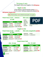 RE and IR Verbs and Worksheet