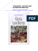 Civil War Chronicles Crucial Land Battles Nathaniel Marunas Full Chapter