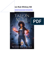 Talion Rule Whitney Hill 2 Full Chapter