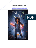 Download Talion Rule Whitney Hill 3 full chapter