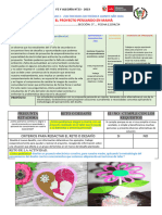 Ficha 4-5° Año Unidad 1 INICIANDO MI PROYECTO PARA AMAMÁ