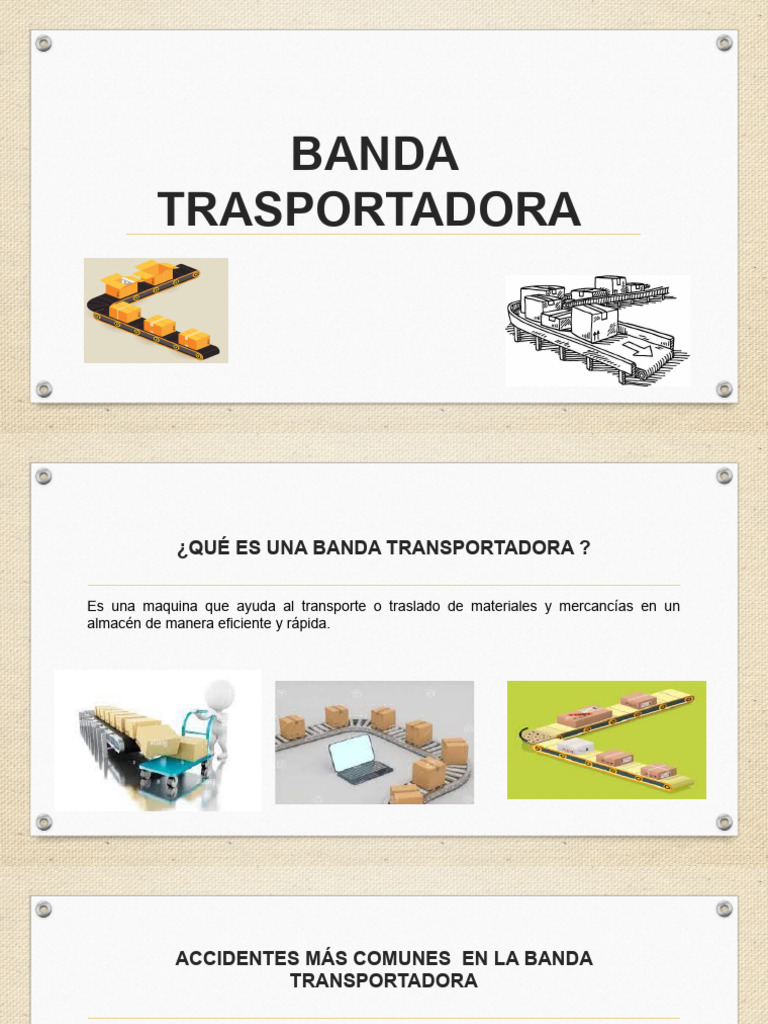 Seguridad en Bandas Transportadoras | PDF