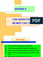 Chuong 5 - Can Bang Pha He Mot Cau Tu