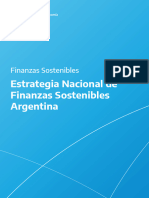 Estrategia Nacional de Finanzas Sostenibles