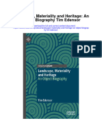 Download Landscape Materiality And Heritage An Object Biography Tim Edensor full chapter