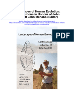 Download Landscapes Of Human Evolution Contributions In Honour Of John Gowlett John Mcnabb Editor full chapter