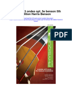 Physique 3 Ondes Opt 5E Benson 5Th Edition Harris Benson All Chapter