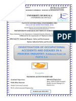 Investigation of Occupational Accidents