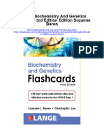 Lange Biochemistry and Genetics Flashcards 3Rd Edition Edition Suzanne Baron Full Chapter