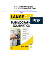 Download Lange Qa Mammography Examination 5Th Edition Olive Peart full chapter