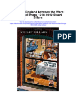 Download Picturing England Between The Wars Word And Image 1918 1940 Stuart Sillars all chapter