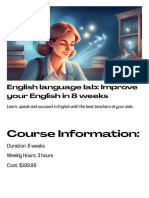 І English language lab Improve your English in 8 weeks