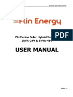 FlinFuzion MPPT Solar Inverter Manual