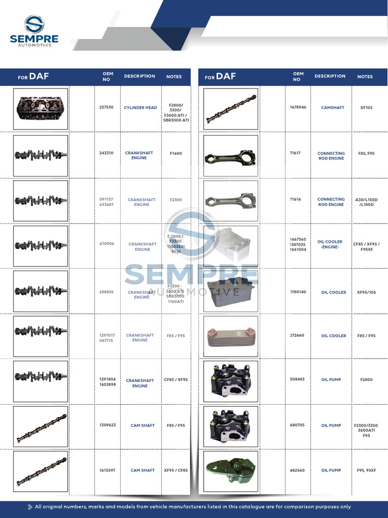 Engine Parts Catalog | PDF | Piston | Gas Technologies