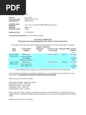 Payment