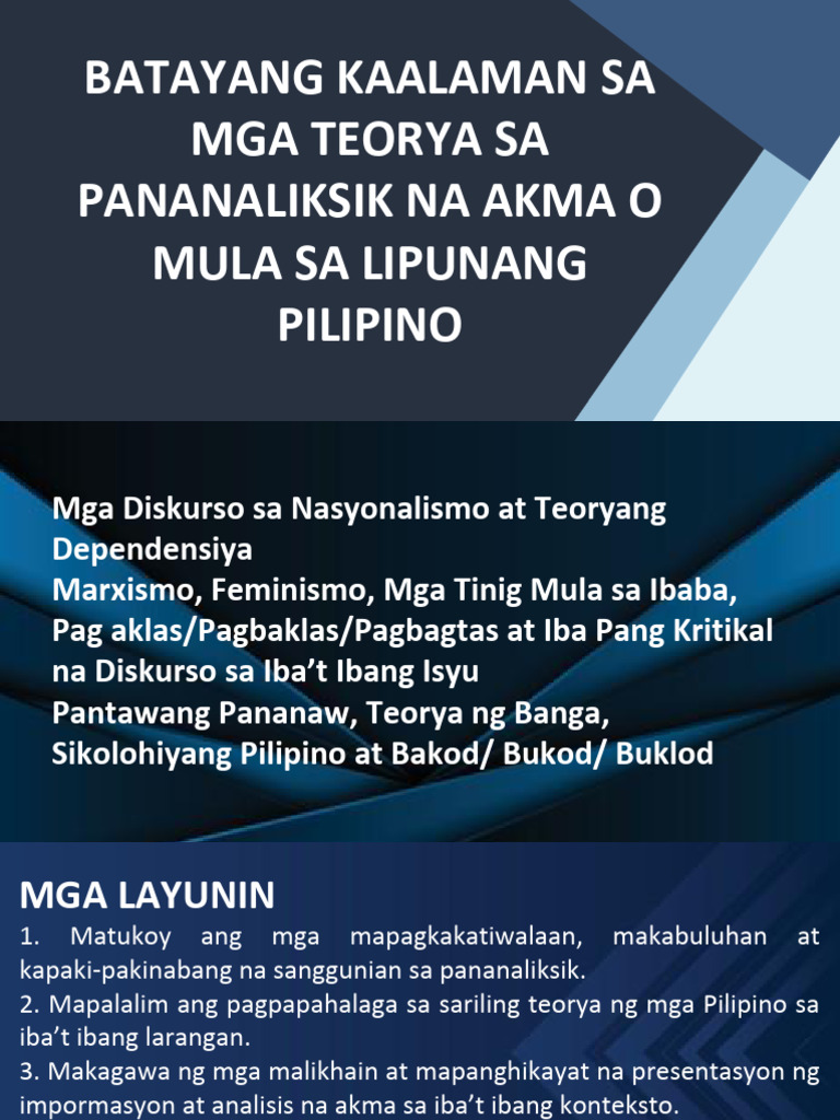 FIL - Yunit 4 | PDF