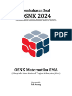 Pembahasan Soal OSNK Matematika SMA 2024 Tingkat Kabupaten Kota