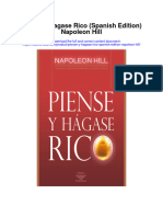 Piense Y Hagase Rico Spanish Edition Napoleon Hill All Chapter