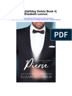 Pierce Halliday Hotels Book 4 Elizabeth Lennox All Chapter