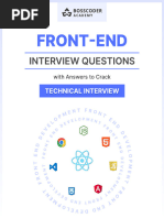 Most Asked Frontend Interview Questions