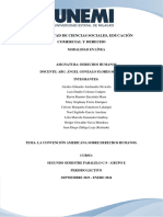 Grupo E Convención Americana Sobre Derechos Humanos