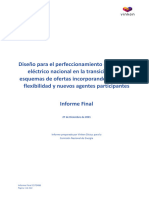 Diseno para El Perfeccionamiento Del Mercado Electrico - Chile