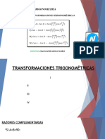 ACADEMIA NEWTON-TRANSFORMACIONES TRIGONOMÉTRICAS