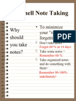 Cornell Note Taking 1