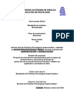 Formato para Informe Final de PPSI 2023-II