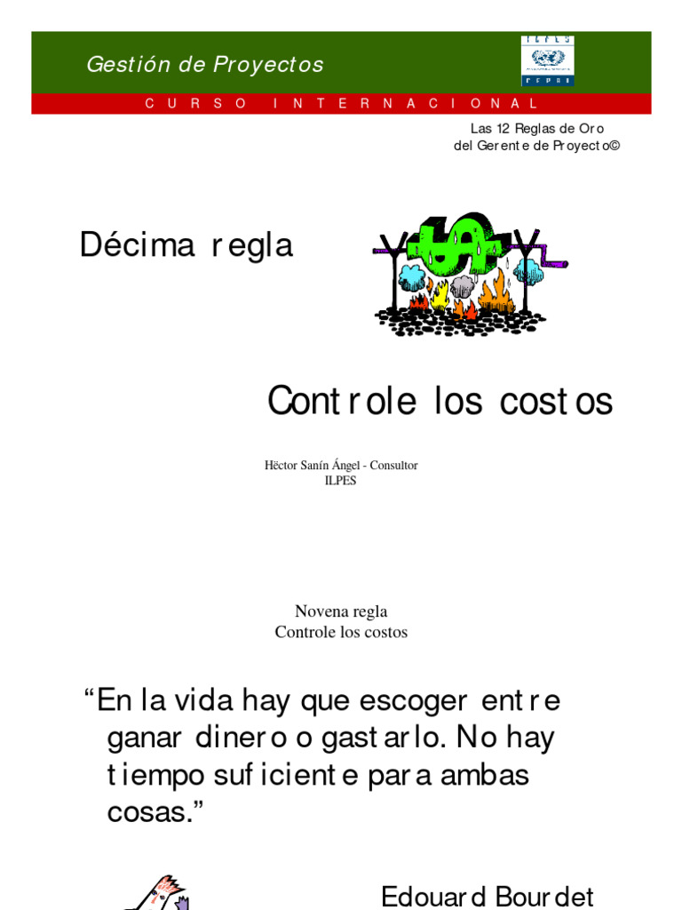 Control de Costos en Proyectos | PDF | Presupuesto