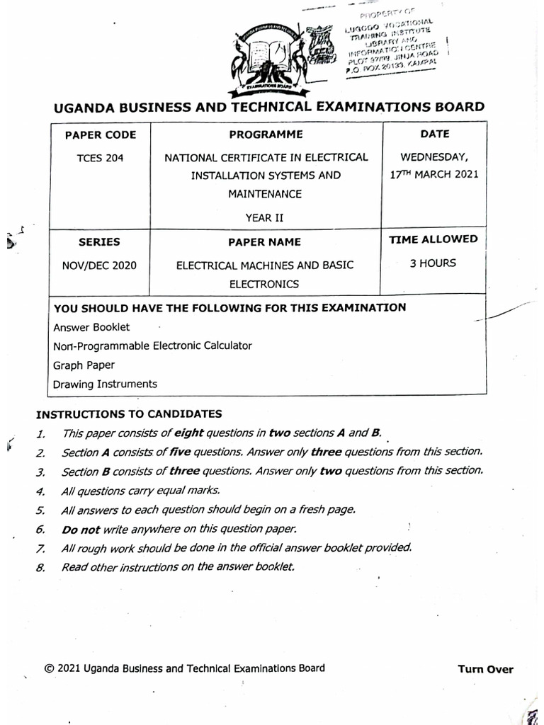 Ubteb Questions-1 | PDF