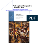Download Taxation Philosophical Perspectives Martin Oneill full chapter