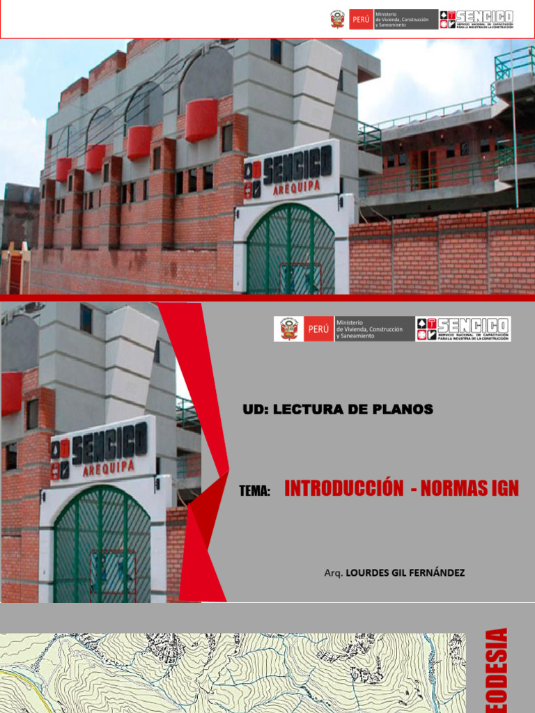Tyg 1t B Lectura De Planos Normas Ign Sesi N 1 Pdf