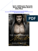 Download A Devils Hand A Billionaire Romantic Suspense Novel High Stakes Book 2 Shilo West full chapter