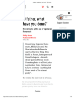 ‘O father, what have you done_’ _ Eurozine