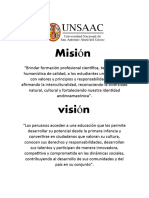 Misión y vision