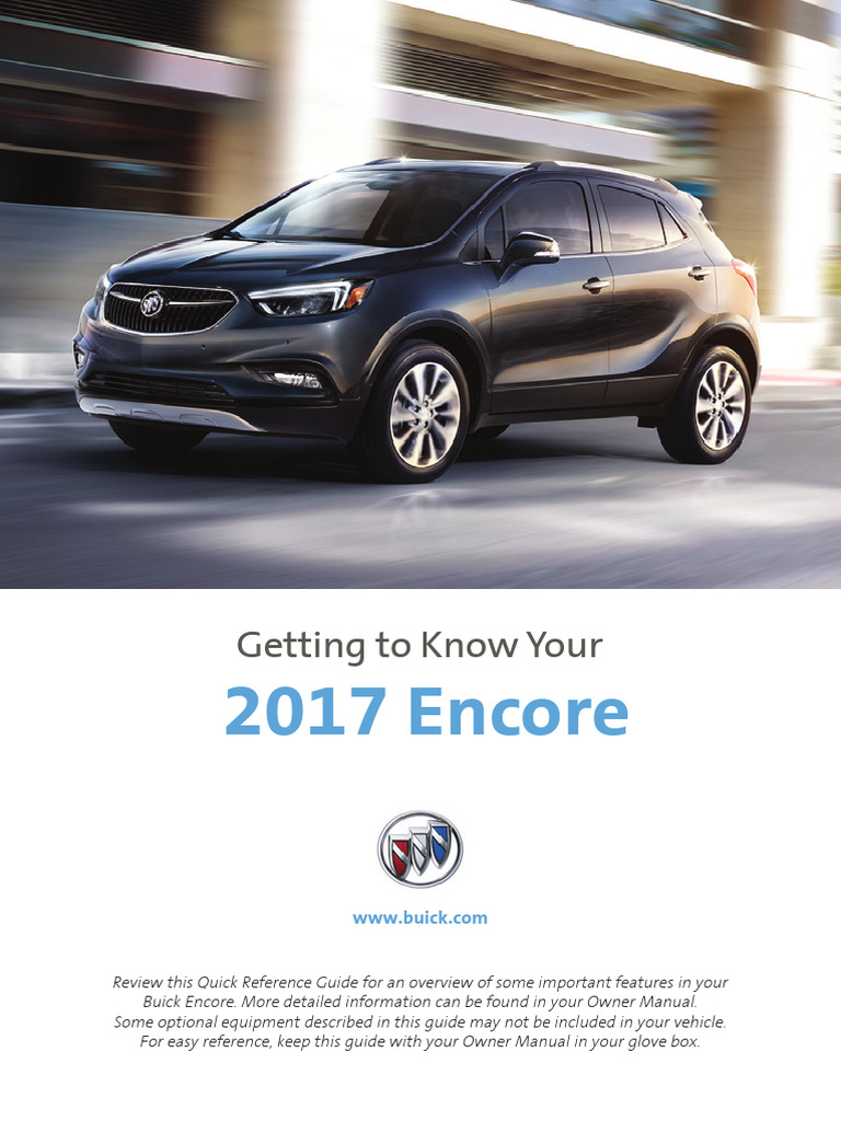 2016 BUICK ENCORE OWNER S MANUAL PDF visual data 5