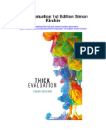 Download Thick Evaluation 1St Edition Simon Kirchin all chapter
