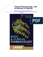 Download Basic And Clinical Pharmacology 15Th Edition Bertram G Katzung full chapter