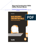 Basic Building and Construction Skills 6Th Edition Richard Moran Full Chapter