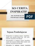 Teks Cerita Inspiratif