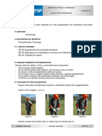 Procedimentos Fecoergs.: Orientação Técnica - Distribuição OTD 002.01.14 Uso de Cinto Paraquedista