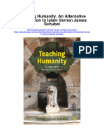 Teaching Humanity An Alternative Introduction To Islam Vernon James Schubel Full Chapter