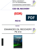 Welcome to the world of Enhanced Oil RecoveryEOR