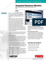 ISM 1 Distributed Data Sheet