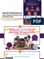 Presentasi Blog Sekolah