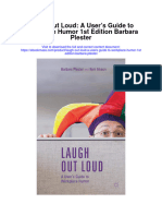 Laugh Out Loud A Users Guide To Workplace Humor 1St Edition Barbara Plester Full Chapter